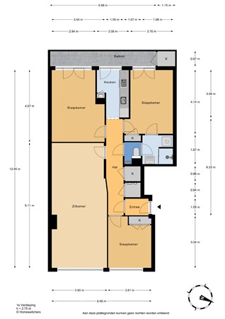 Cornelis van der Lijnstraat 11, 2593 NC Den Haag - Cornelis van der Lijnstraat 11 - 1e verdieping.jpg