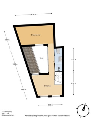 Korendijkstraat 34, 2586 RP Den Haag - Korendijkstraat 34 - 1e verdieping.jpg