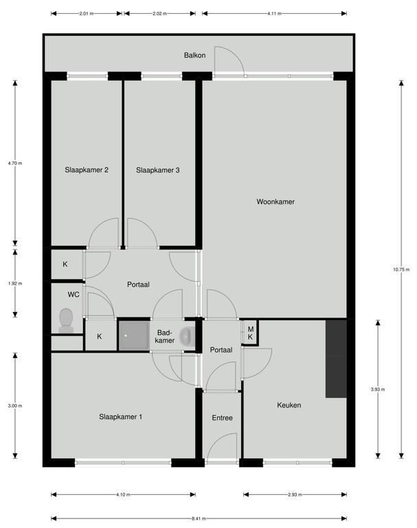 mediumsize floorplan