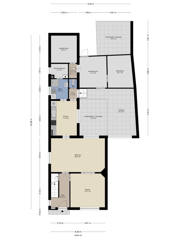mediumsize floorplan
