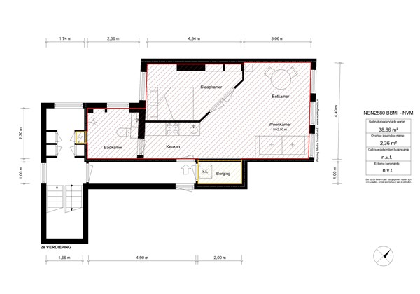 Da Costastraat 96-2V, 1053 ZS Amsterdam - 