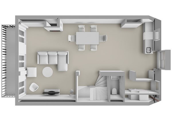 Korte van Eeghenstraat 2C, 1071 ER Amsterdam - Korte Van Eeghenstraat 2-C en D - Amsterdam - 3e_verdieping - 3D  _2.jpg