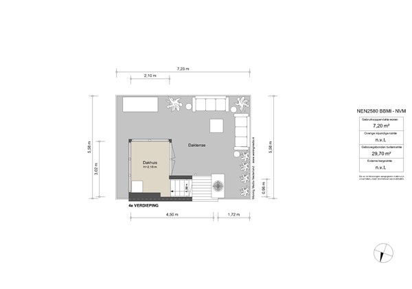 Korte van Eeghenstraat 2C, 1071 ER Amsterdam - Korte Van Eeghenstraat 2-C en D - Amsterdam-4e_verdieping.jpg