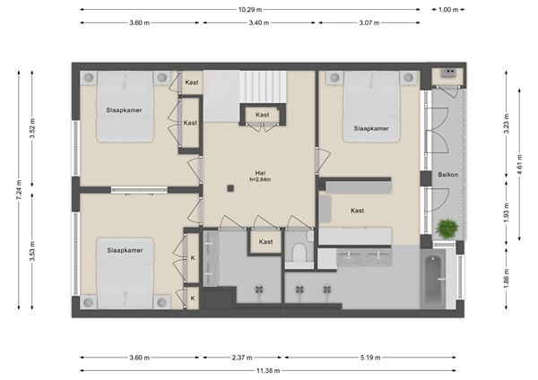 Diezestraat 6-2, 1078 JP Amsterdam - 