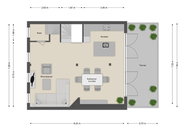 Diezestraat 6-2, 1078 JP Amsterdam - 