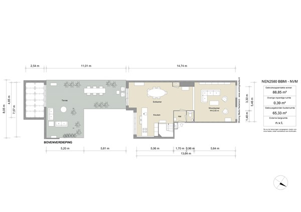 Revaleiland 425, 1014 ZG Amsterdam - Revaleiland 425 - Amsterdam - Bovenverdieping.jpg