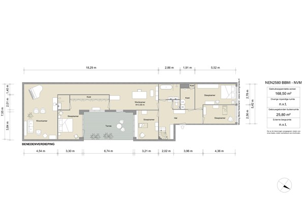 Revaleiland 425, 1014 ZG Amsterdam - Revaleiland 425 - Amsterdam - Benedenverdieping.jpg