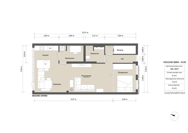 Van Hogendorpstraat 154H, 1051 BX Amsterdam - Van Hogendorpstraat 154-H - Amsterdam-Begane_grond.jpg