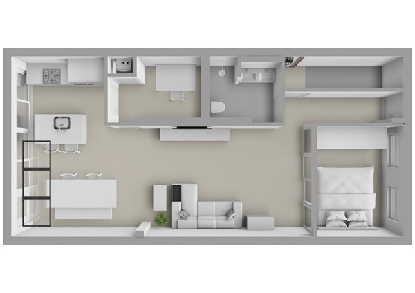 Van Hogendorpstraat 154H, 1051 BX Amsterdam - Van Hogendorpstraat 154-H - Amsterdam - 3D _ 1.jpg
