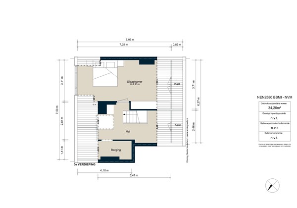 Moddermanstraat 96, 2313 GT Leiden - Moddermanstraat 96 - Leiden-3e_verdieping.jpg
