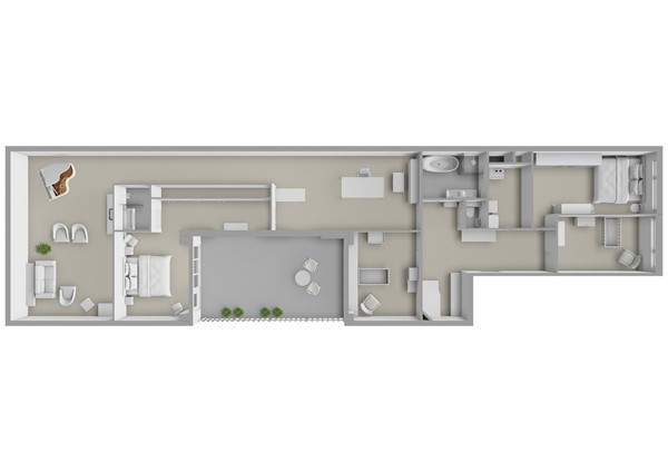 Revaleiland 425, 1014 ZG Amsterdam - Revaleiland 425 - Amsterdam - Benedenverdieping - 3D  _1.jpg