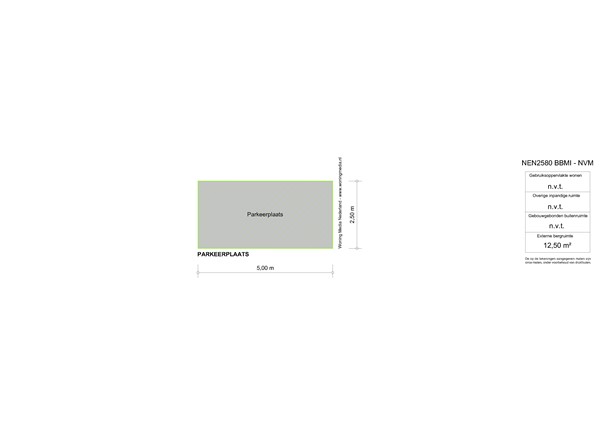 Mt. Lincolnweg 62, 1033 SN Amsterdam - Mt. Lincolnweg 62 - Amsterdam - Parkeerplaats - NEN.jpg