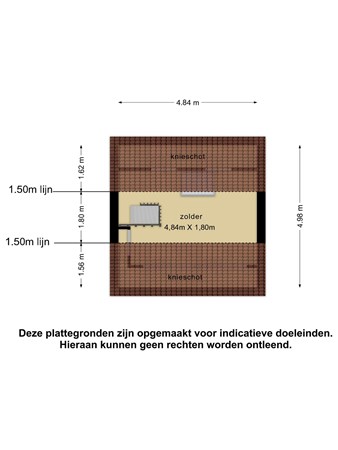 Plattegrond - Nieuwendijk 29, 3443 BH Woerden 