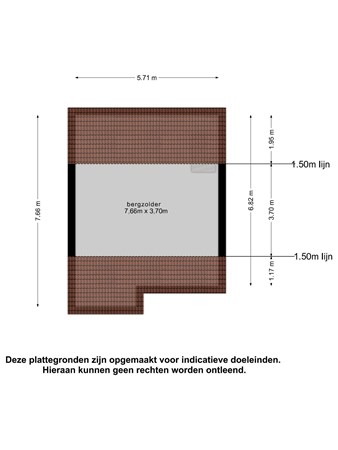 Plattegrond - Tiendweg 13, 3481 GS Harmelen 