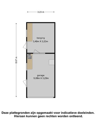 Plattegrond - Eikenlaan 18, 3481 CN Harmelen 