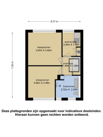 Plattegrond - Kastanjelaan 8, 3481 XH Harmelen 