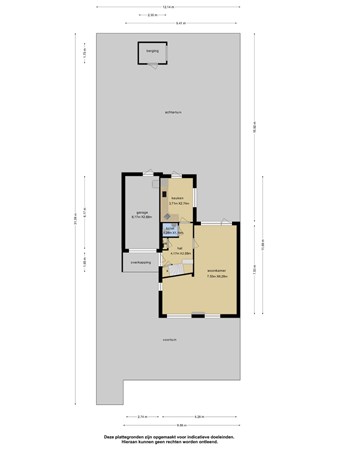 Plattegrond - Papenhoeflaan 112, 3421 XT Oudewater 