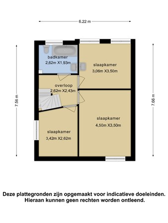 Plattegrond - Papenhoeflaan 112, 3421 XT Oudewater 