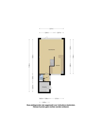 Plattegrond - Dammolen 18, 3481 AM Harmelen 