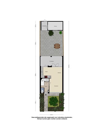 Plattegrond - Herman de Manstraat 8, 3421 HX Oudewater 