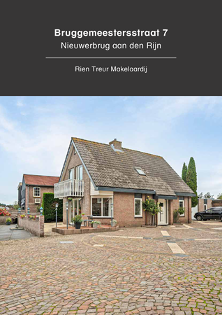 Brochure -  - Bruggemeestersstraat 7, 2415 AA Nieuwerbrug aan den Rijn