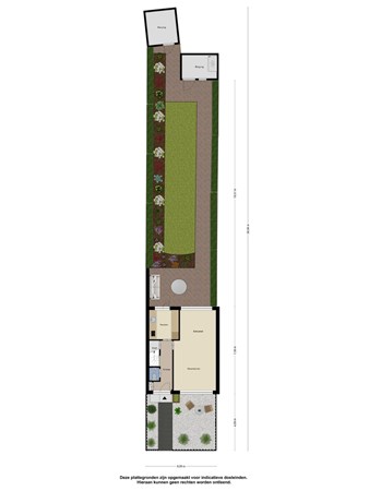 Plattegrond - Strick van Linschotenstraat 36, 3461 EG Linschoten 