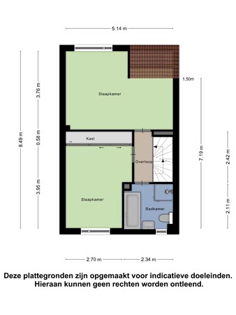 Plattegrond - Graaf Woldemarlaan 34, 3434 DM Nieuwegein 