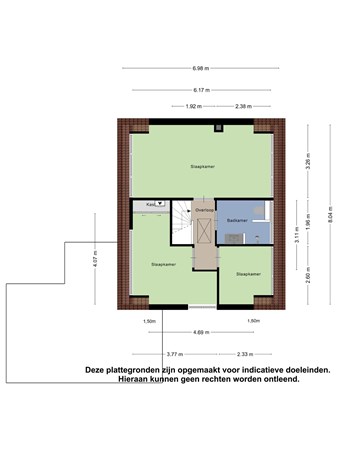 Plattegrond - Kloosterweg 15, 3481 XB Harmelen 