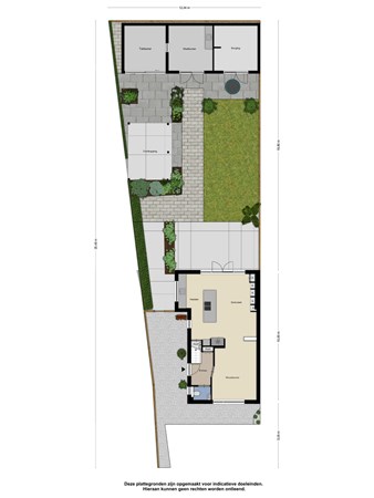 Plattegrond - Batestein 19, 3481 BD Harmelen 