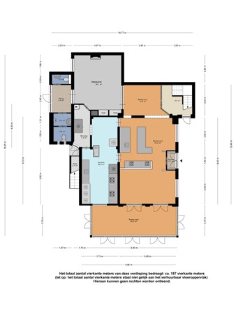 Plattegrond - Bruggemeestersstraat 5, 2415 AA Nieuwerbrug aan den Rijn 