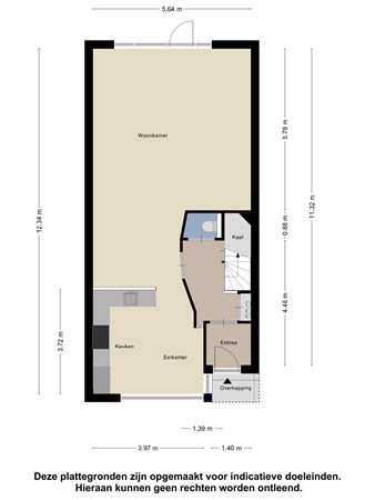 Plattegrond - Secundusweg 35, 3453 JL De Meern 