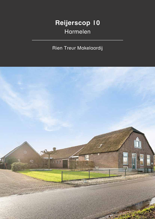 Brochure -  - Reijerscop 10, 3481 LD Harmelen