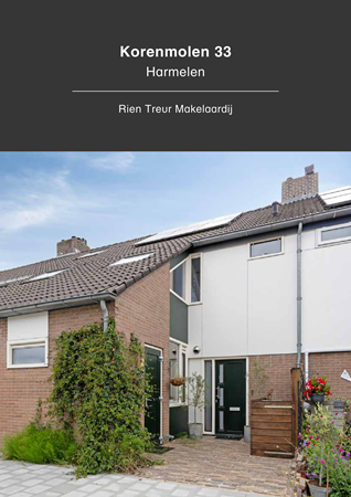 Brochure -  - Korenmolen 33, 3481 AT Harmelen