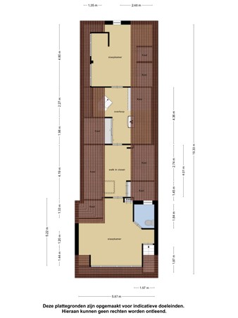 Plattegrond - Kortrijk 3, 3621 LZ Breukelen 