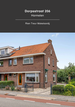 Brochure -  - Dorpsstraat 206, 3481 ER Harmelen