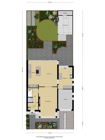 Plattegrond - Jan Sluijtersstraat 11, 3443 HP Woerden 