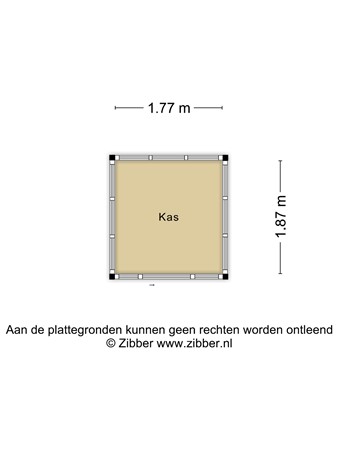 Plattegrond - Berkenlaan 54, 3481 XP Harmelen 