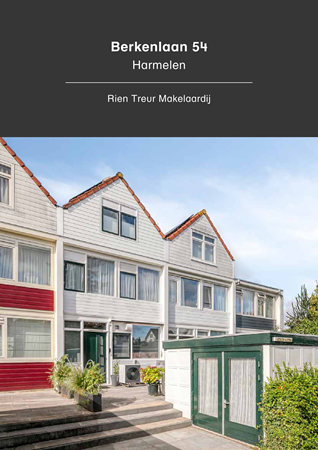 Brochure -  - Berkenlaan 54, 3481 XP Harmelen