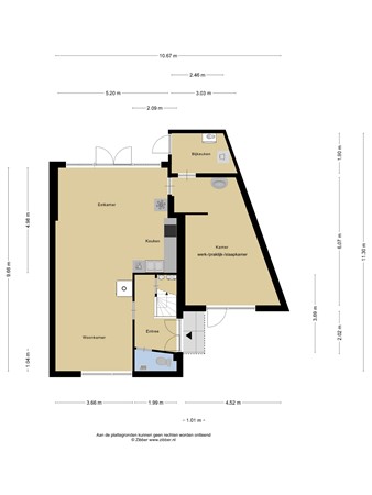 Plattegrond - Kastanjelaan 22, 3481 XH Harmelen 