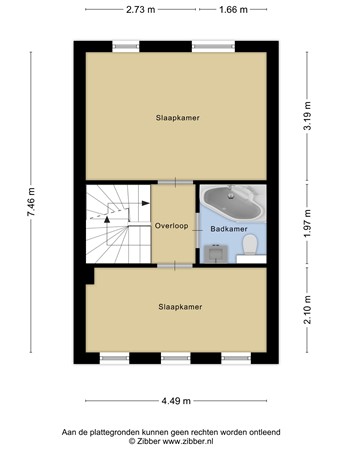 Plattegrond - Timotheushof 8, 3461 EZ Linschoten 