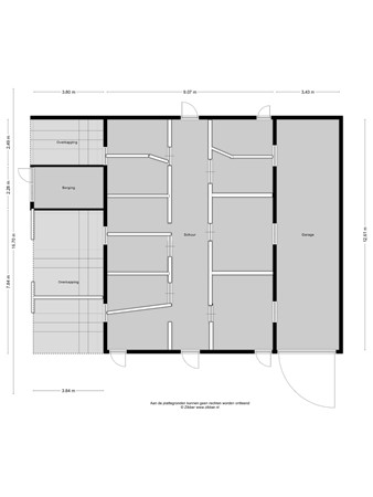 Plattegrond - Haanwijk 7, 3481 LH Harmelen 