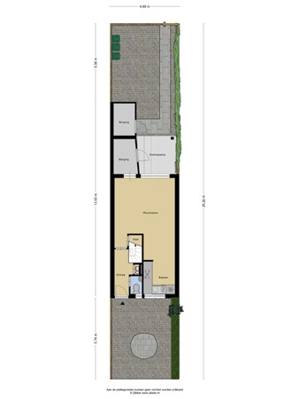 Plattegrond - Schouw 7, 3448 KT Woerden 