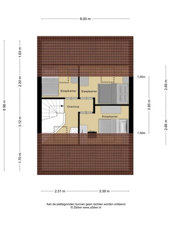 Plattegrond - Hoefsmid 3, 2415 CG Nieuwerbrug aan den Rijn 