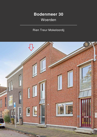 Brochure -  - Bodenmeer 30, 3446 JK Woerden