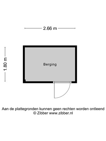 Plattegrond - Bodenmeer 30, 3446 JK Woerden 