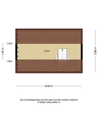 Plattegrond - Batestein 13, 3481 BD Harmelen 