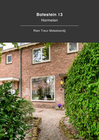 Brochure -  - Batestein 13, 3481 BD Harmelen