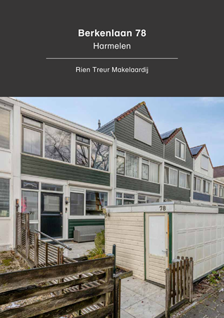 Brochure -  - Berkenlaan 78, 3481 XR Harmelen
