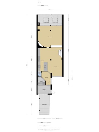 Plattegrond - Essenlaan 71, 3442 JG Woerden 