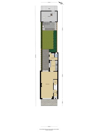 Plattegrond - Linschoterweg 21, 3446 GC Woerden 